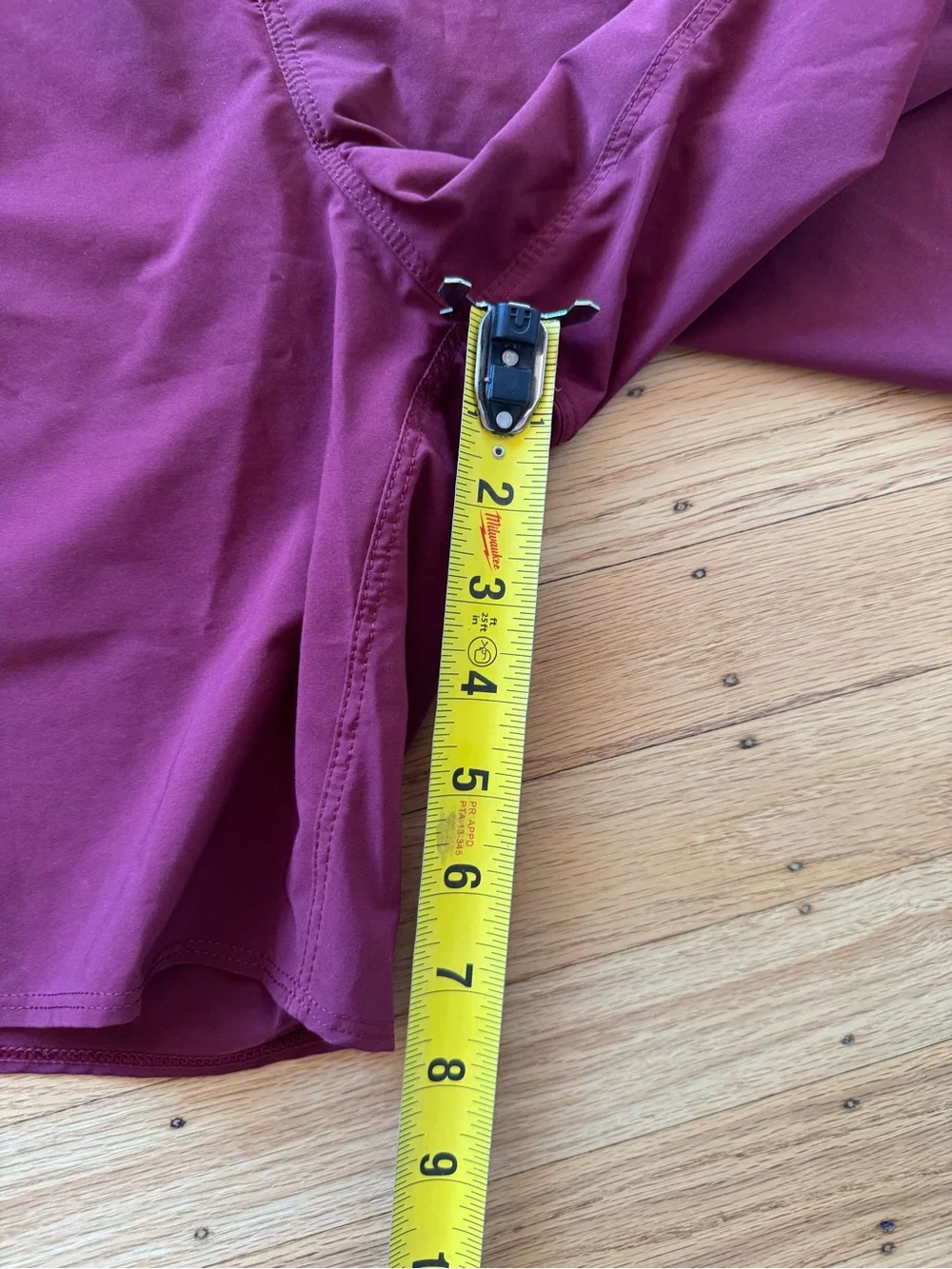 Patagonia Hydropeak Boardshorts Volley Swim Shorts Mens 40 Burgandy Drawstring